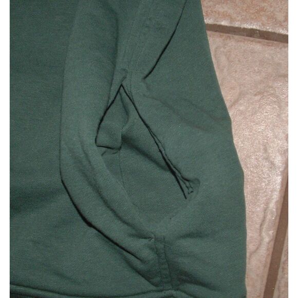 KENNETH COLE Mens Sz Small Casual Wear Green Hoodie Hooded Sweatshirt Pockets - Picture 3 of 6